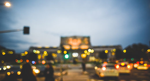 Abstract Blurred