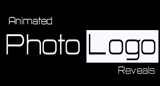 Animated Photo Logo Reveal