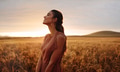 Happy woman enjoying in the nature - PhotoDune Item for Sale