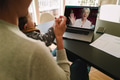 Woman having a video call with her mother - PhotoDune Item for Sale