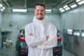 portrait male garage painter car painting color coat team staff worker employee happy smiling - PhotoDune Item for Sale