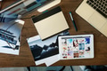 Digital Tablet Photography Design Studio Editing Concept - PhotoDune Item for Sale