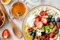 Healthy oatmeal recipe with fruits and nuts - PhotoDune Item for Sale
