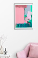 Abstract painting frame at home, interior design with textured painting - PhotoDune Item for Sale