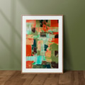 Frame with textured painting, abstract art design image - PhotoDune Item for Sale