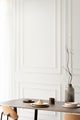Scandinavian designed living room with wooden dining table home interior - PhotoDune Item for Sale