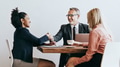 Businesswoman handshake with a businessman - PhotoDune Item for Sale