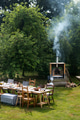 Dining Table Setting Outdoors Concept - PhotoDune Item for Sale