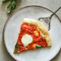 Homemade vegan Margherita pizza food photography - PhotoDune Item for Sale