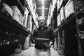 A Caucasian man is checking stock inventory - PhotoDune Item for Sale