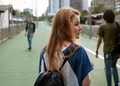 A young woman with her friends - PhotoDune Item for Sale
