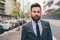 Young elegant professional executive bearded businessman posing - PhotoDune Item for Sale