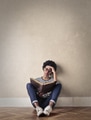 Girl reading a book - PhotoDune Item for Sale