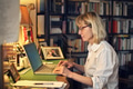Woman using a laptop - PhotoDune Item for Sale
