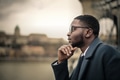 Man looking to a ladscape - PhotoDune Item for Sale