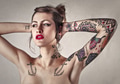 Tatooed girl - PhotoDune Item for Sale