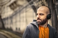 Man listening to music - PhotoDune Item for Sale