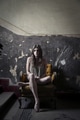 Girl sitting on an armchair - PhotoDune Item for Sale