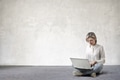 Woman with a laptop - PhotoDune Item for Sale