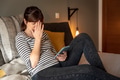 Sad woman at home - PhotoDune Item for Sale