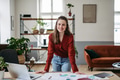 Portrait of young happy woman in office. - PhotoDune Item for Sale
