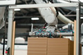 Industrial automation and robotics in modern industrial factory. High precision robotic arm - PhotoDune Item for Sale