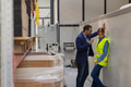 Female worker in manufactury feeling vulnerable and intimidated by superior manager, forced touching - PhotoDune Item for Sale
