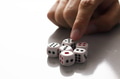 Human hand ready to roll the dice - PhotoDune Item for Sale