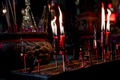 Incense sticks in old chinese temple. Asian traditional culture in shrine - PhotoDune Item for Sale