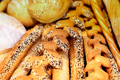 Various types of breads in the basket (Selective Focus) - PhotoDune Item for Sale