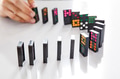 Man Hands playing domino on shiny desk - PhotoDune Item for Sale