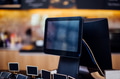 POS billing machine for payment at coffee shop - PhotoDune Item for Sale