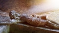 run down Jesus Christ at a cross marble symbol - PhotoDune Item for Sale