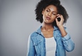 Doubtful woman with fingers in hair - PhotoDune Item for Sale