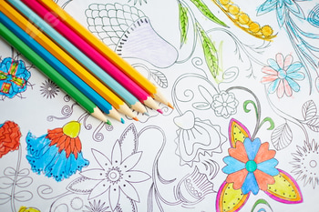 Group of crayons