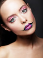 Fashion model with colorful makeup - PhotoDune Item for Sale