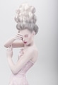 Studio shot of extravagant fashion model - PhotoDune Item for Sale