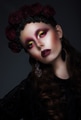 Woman with festive floral wreath - PhotoDune Item for Sale