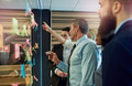 Business people pointing at sticky notes - PhotoDune Item for Sale