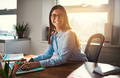 Female entrepreneur at desk - PhotoDune Item for Sale