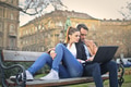 Couple with a laptop - PhotoDune Item for Sale