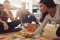 The creative people planning with the stickers - PhotoDune Item for Sale