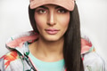 Pretty female model in casual jacket and cap - PhotoDune Item for Sale