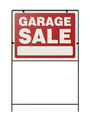 Garage Yard Sign Isolated on a White Background. - PhotoDune Item for Sale