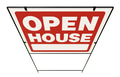 Open House Real Estate Yard Sign Isolated on a White Background. - PhotoDune Item for Sale