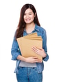 Woman hold with document work - PhotoDune Item for Sale