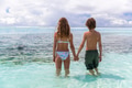 A Truly Joyful Moment of Children Having Fun at a Tropical Beach - PhotoDune Item for Sale