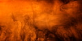 Halloween background with orange texture and scary black smoke swirls. Spooky halloween backdrop - PhotoDune Item for Sale