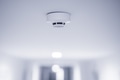 Smoke detector, Fire alarm detector device home safety device setup at home apartment room ceiling - PhotoDune Item for Sale