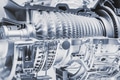 Turbine Blades, High Precision Advance Engineering, Rotor In Jet Engine or Steam Power Plant. - PhotoDune Item for Sale